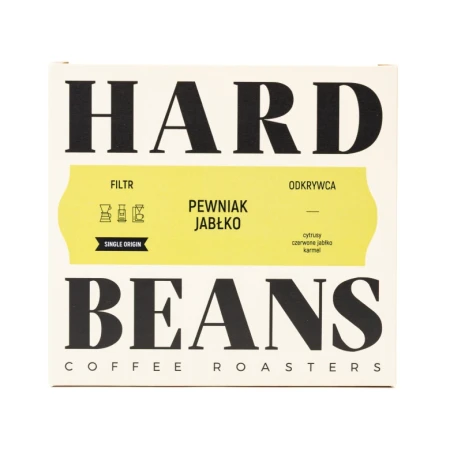 Hard Beans Pewniak Jabłko Filtr Kawa ziarnista 250g
