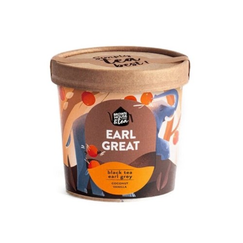 Przejdź do produktu Herbata czarna Brown House&Tea EARL GREAT - czarna herbata z dodatkami 50g