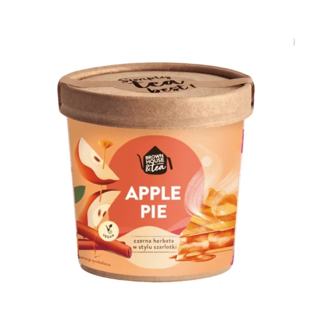Herbata czarna Brown House&amp;Tea APPLE PIE - w stylu szarlotki 50g