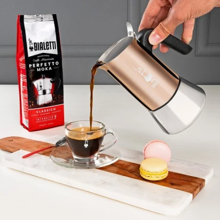 Kawiarka Bialetti New Venus 4 filiżanki - Miedziana