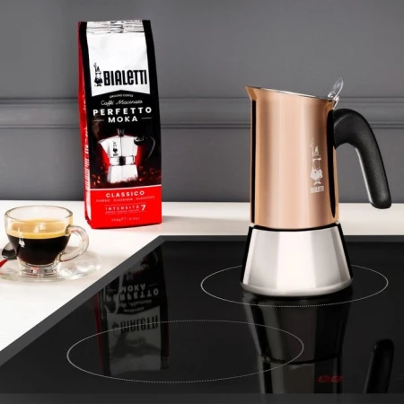 Kawiarka Bialetti New Venus 4 filiżanki - Miedziana