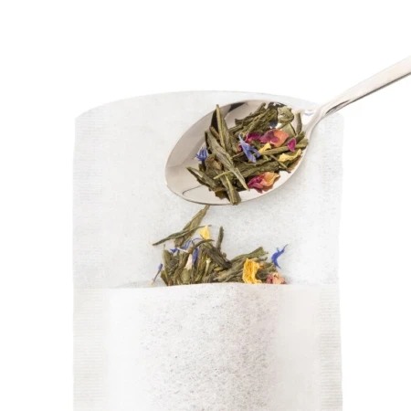 Filtry do herbaty Finum Teaflip L 40 szt. - Białe