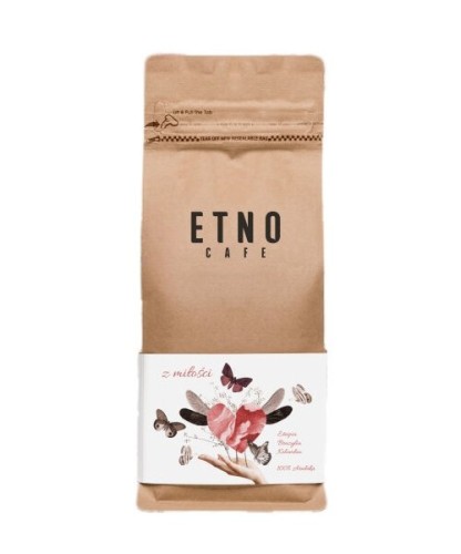 Przejdź do produktu Kawa ziarnista Etno Cafe Kawa Z Miłości 250g