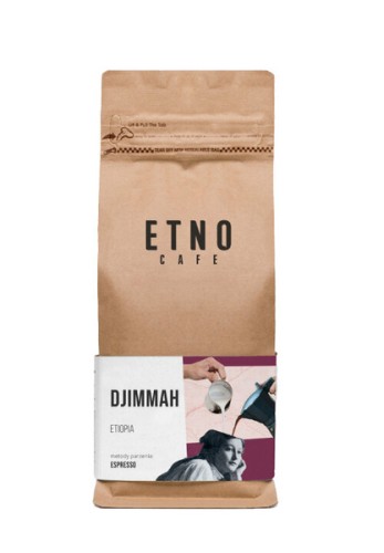 Przejdź do produktu Kawa ziarnista Etno Cafe Djimmah 250g