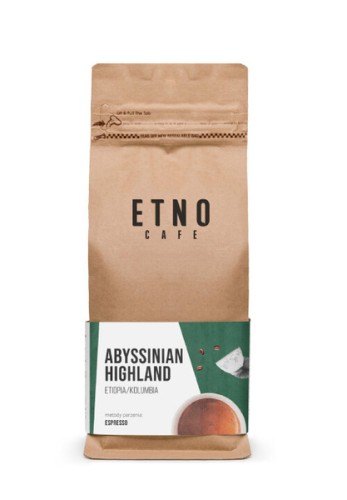 Przejdź do produktu Kawa ziarnista Etno Cafe Abyssinian Highland 250g