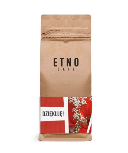 Przejdź do produktu Kawa ziarnista Etno Cafe Dziękuję 250g