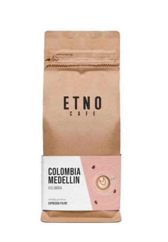Przejdź do produktu Kawa ziarnista Etno Cafe Colombia Medellin 250g