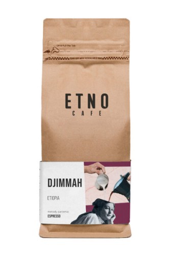 Przejdź do produktu Kawa ziarnista Etno Cafe Djimmah 1kg