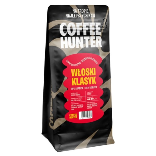Przejdź do produktu Kawa ziarnista COFFEE HUNTER Włoski Klasyk 1kg