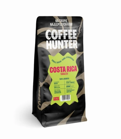 Kawa ziarnista COFFEE HUNTER Kostaryka Tarazzu 250g