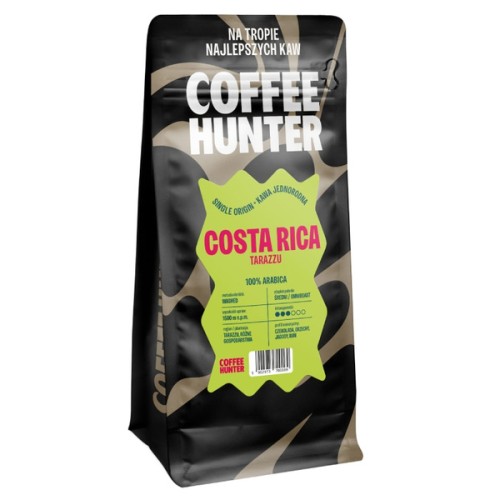 Przejdź do produktu Kawa ziarnista COFFEE HUNTER Kostaryka Tarazzu 1kg