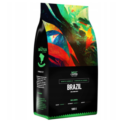 Przejdź do produktu Kawa ziarnista West Caffee Brazylia 1 kg