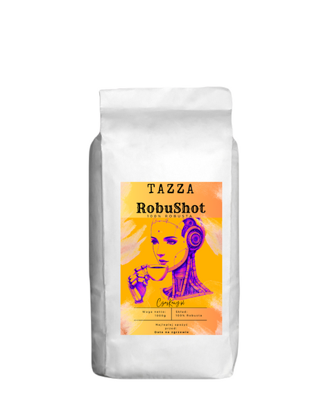 Tazza - RobuShot - kawa ziarnista 1kg 100% Robusta