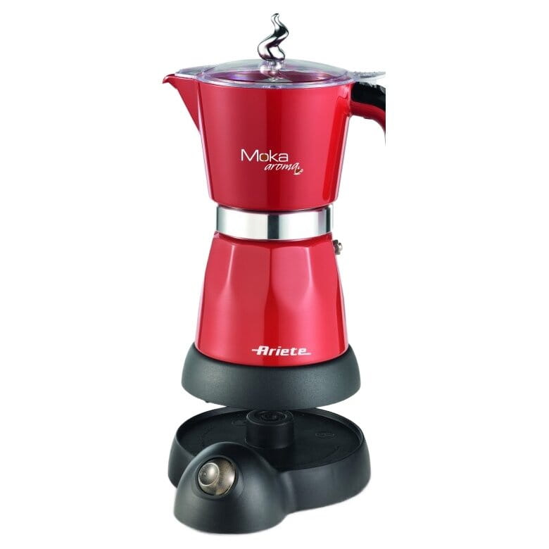 Elektryczna kawiarka Ariete Mokina Grande 1368/06 - Czerwona