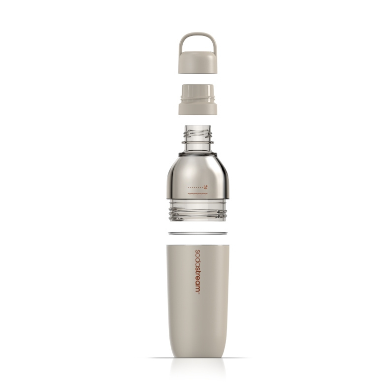Butelka SodaStream Fizz&amp;Go Easy Mix 0,71 l - Beżowa