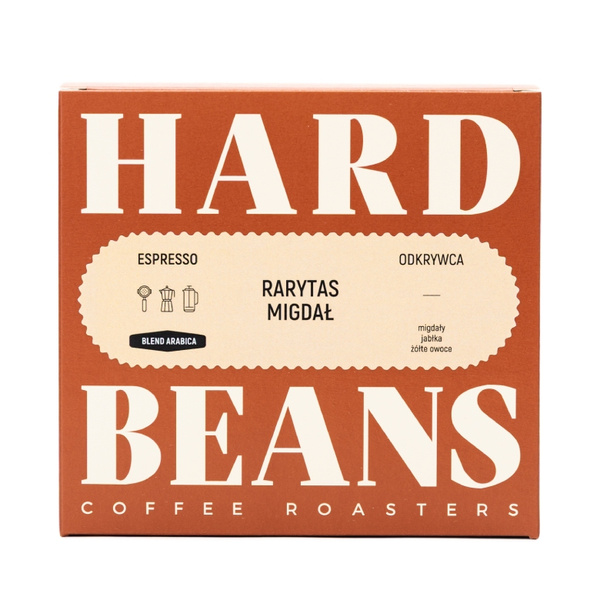 Hard Beans Rarytas Migdał Espresso Kawa ziarnista 250g