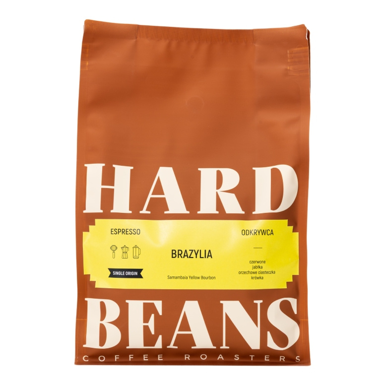 Hard Beans Brazylia Samambaia Kawa ziarnista 1kg