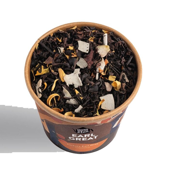 Herbata czarna Brown House&amp;Tea EARL GREAT - czarna herbata z dodatkami 50g