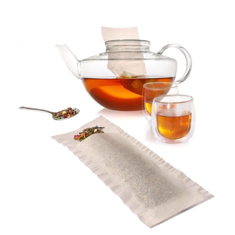 Filtry do herbaty Finum Teaflip Brown L 100szt. - Brązowe